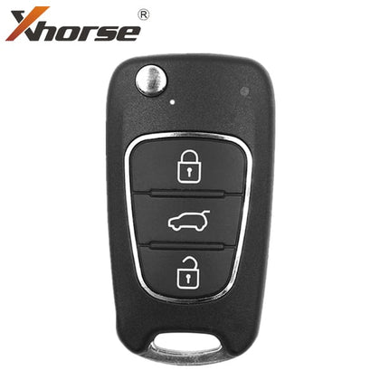 Xhorse XNHY02EN Wireless Flip Remote Key 3 Buttons KIA Hyundai Type