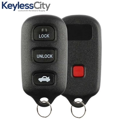 1999-2004 Toyota Avalon / 4-Button Keyless Entry Remote / PN: 89742-AC050 / HYQ12BAN / (AFTERMARKET)