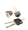 1986-1995 Ford Mercury Mazda / H54 / 10 Cut / Driver & Passengers / Door Lock Cylinder / Coded / Chrome / DP-42-122 (ASP)