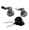 1972 - 1993 Mazda / MZ16 / X26 / X131 / Driver & Passenger Door Lock Cylinder Pair Coded Chrome DP-20-101 (ASP)