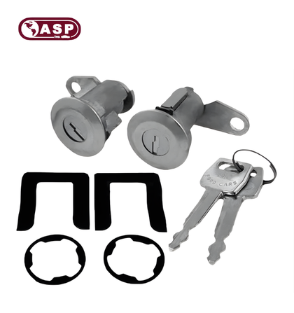 1965 - 1983 Ford / Mercury Pin Tumbler Door Set w/Ignition Key DL1550 (ASP)