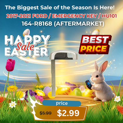 2017-2021 Ford / Emergency Key / HU101 / 164-R8168 (AFTERMARKET)