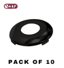 1984-1995 Ford / H54 / 10 Cut / Face Cap For Door Lock / Black / P-42-202 (ASP) (Pack Of 10)