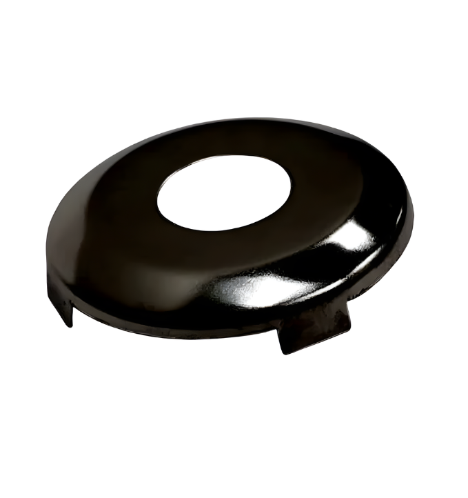 1996-2018 Ford / H75 / 8 Cut / Face Cap For Door Lock / Black / P-42-265 (ASP) (Pack Of 10)