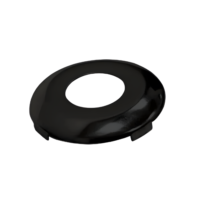 1984-1995 Ford / H54 / 10 Cut / Face Cap For Door Lock / Black / P-42-202 (ASP) (Pack Of 10)