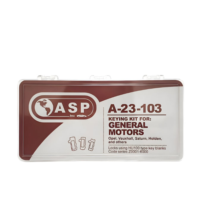 2008-2019 GM High Security / HU100 / Keying Tumbler Kit / A-23-103 (ASP)