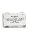 1995 - 2018 Mazda / Mitsubishi / Suzuki / MZ19 / B69 / MIT3 / 10 Cut / Keying Tumbler Kit / A-20-103 (ASP)
