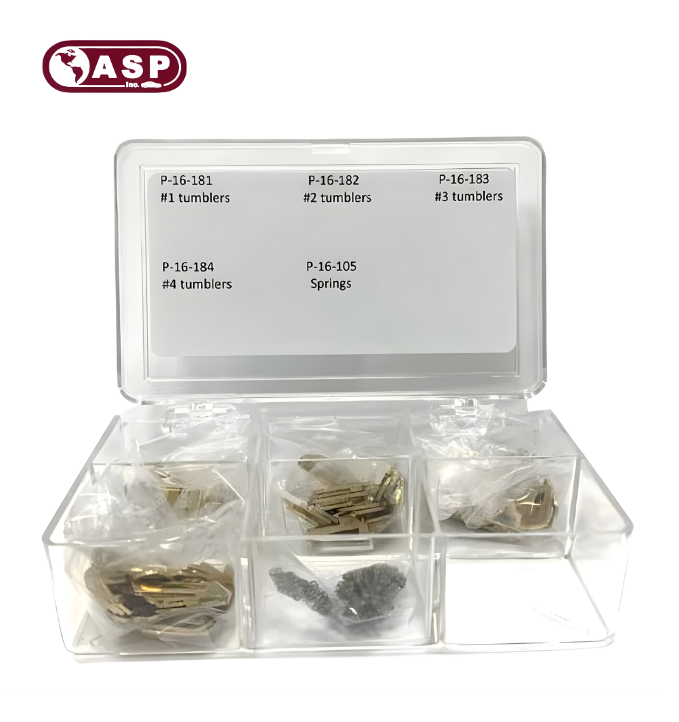 2012-2019 Fiat 500 500L / SIP22 / High-Security / Keying Tumbler Kit / A-17-117 (ASP)