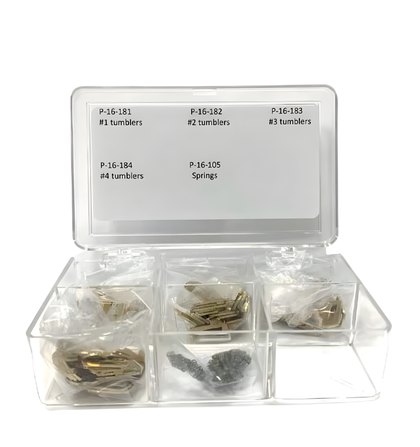 2012-2019 Fiat 500 500L / SIP22 / High-Security / Keying Tumbler Kit / A-17-117 (ASP)