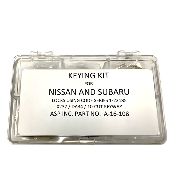 2012-2019 Fiat 500 500L / SIP22 / High-Security / Keying Tumbler Kit / A-17-117 (ASP)