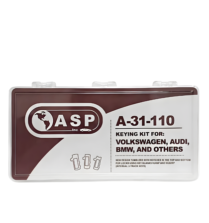 1996-2015 Audi / Volkswagen/ BMW / HU66 / HU92R / Keying Tumbler Kit / A-31-110 (ASP)