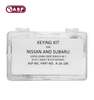 1982-2011 Nissan Infiniti Subaru / X123 / DA25 / Keying Tumbler Kit / A-16-106 (ASP)