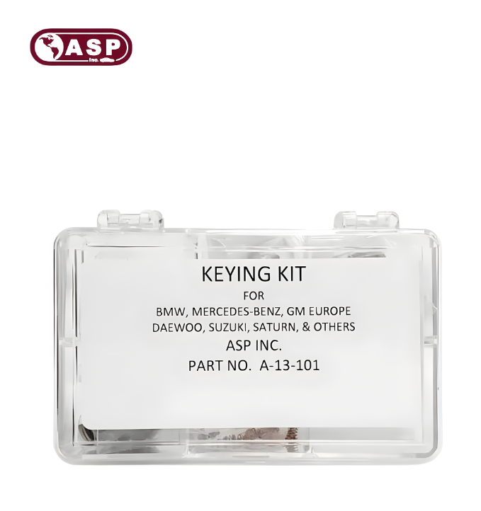 1977-2011 BMW Mercedes Suzuki Daewoo / X59 / BMW3 / X82 / X83 / Keying Tumbler Kit / A-13-101 (ASP)