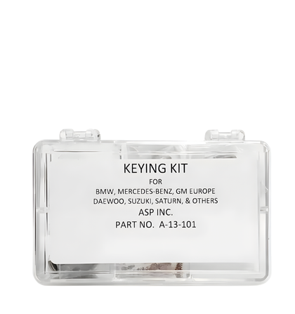 1977-2011 BMW Mercedes Suzuki Daewoo / X59 / BMW3 / X82 / X83 / Keying Tumbler Kit / A-13-101 (ASP)