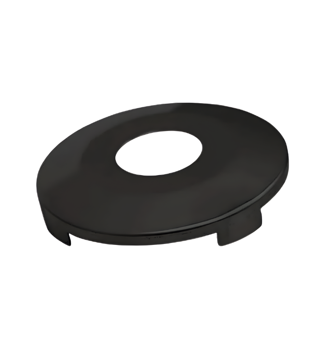 1996-2017 Chrysler Dodge Jeep / Y160 / Face Cap For Door Lock / Black/ P-44-218 (ASP) (Pack Of 5)