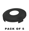 1993-2006 Chrysler Dodge Jeep / Y155 Y160 / Face Cap For Door Lock / Black / P-44-202 (ASP) (Pack Of 5)