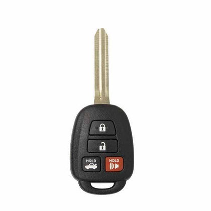 2014-2018 Toyota Camry / 4-Button Remote Head Key / HYQ12BDM (H Chip) (AFTERMARKET)